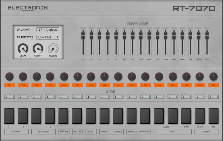 Electronik Sound Lab - RT-7070